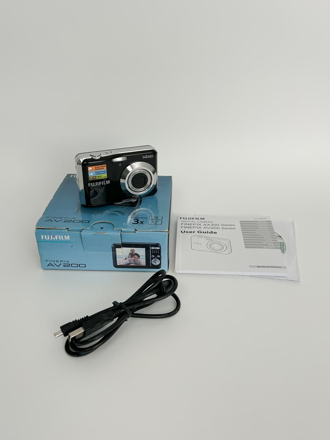 좋은컨디션!) 후지필름 파인픽스 av200 Finepix 빈티지 디카 상품이미지2