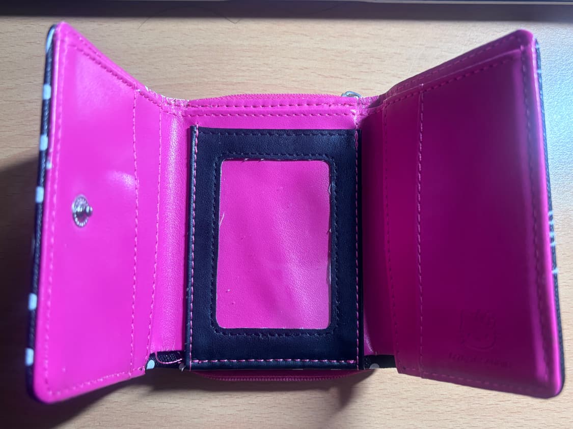 산리오 헬로키티 도트 반지갑 상품이미지4