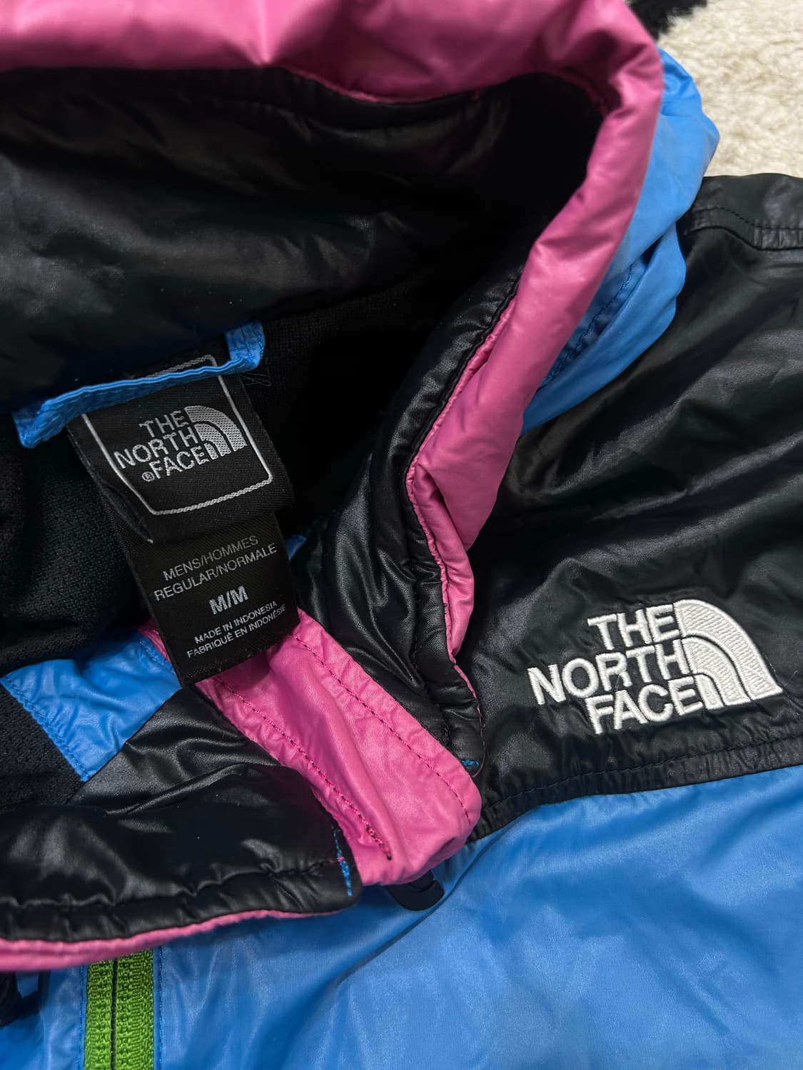 [M]노스페이스 컬러블록 후드 바람막이 상품이미지5