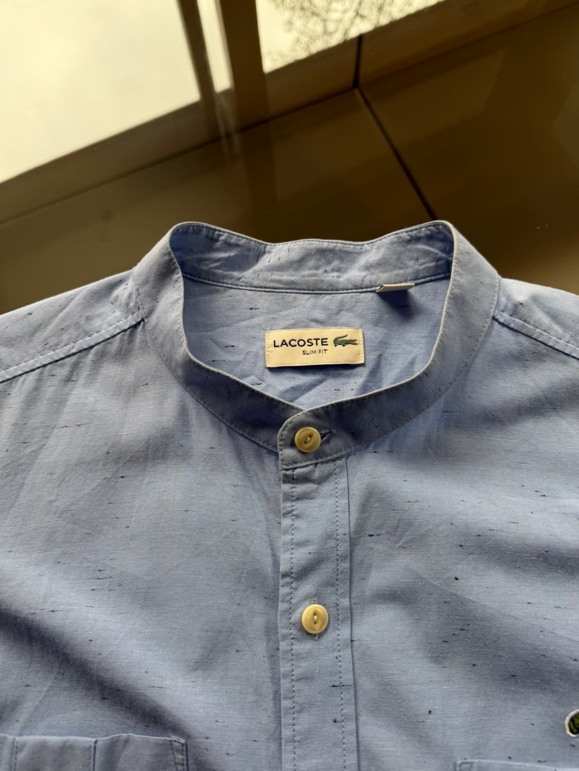 라코스테 차이나카라 셔츠 100 상품이미지8
