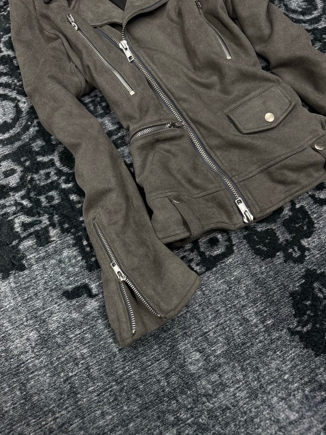 Jackrose faux swede wolf grey rider jack 상품이미지4