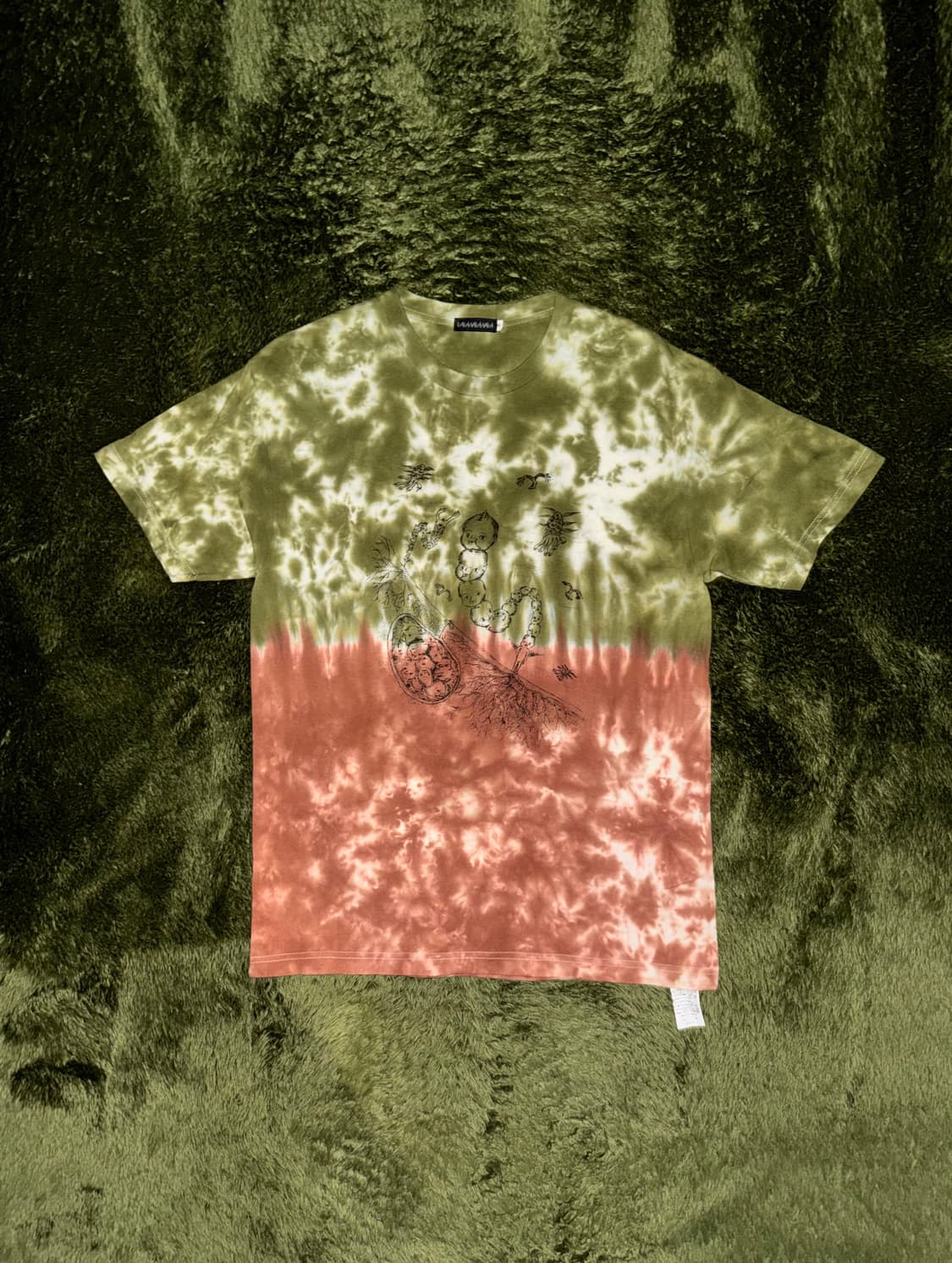 [2] NADA NOT NADA 나다낫나다 타이다이 튜블러 티셔츠 상품이미지1