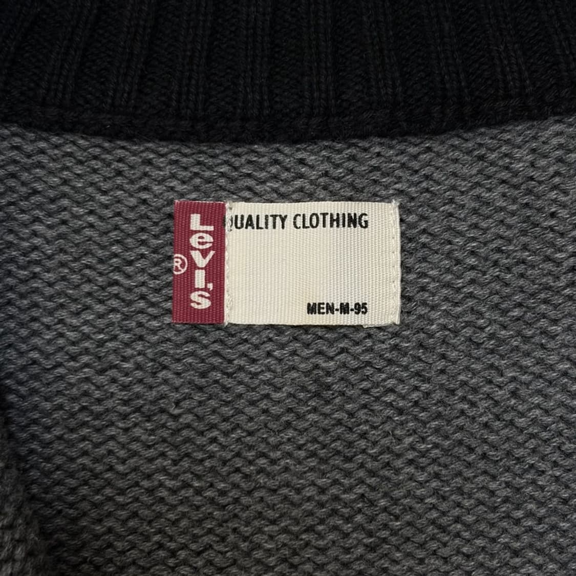 LEVI'S 사이드라인 헤비 니트 집업 M 상품이미지5