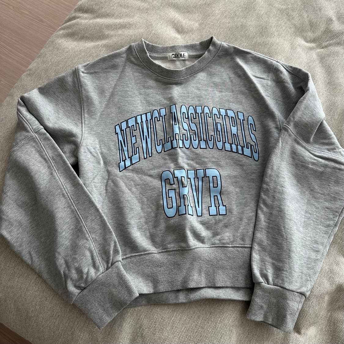 그로브 맨투맨 새상품 상품이미지1