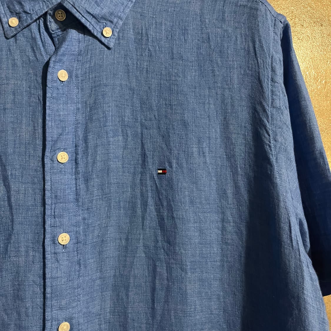 타미힐피거 린넨 반팔셔츠 상품이미지2