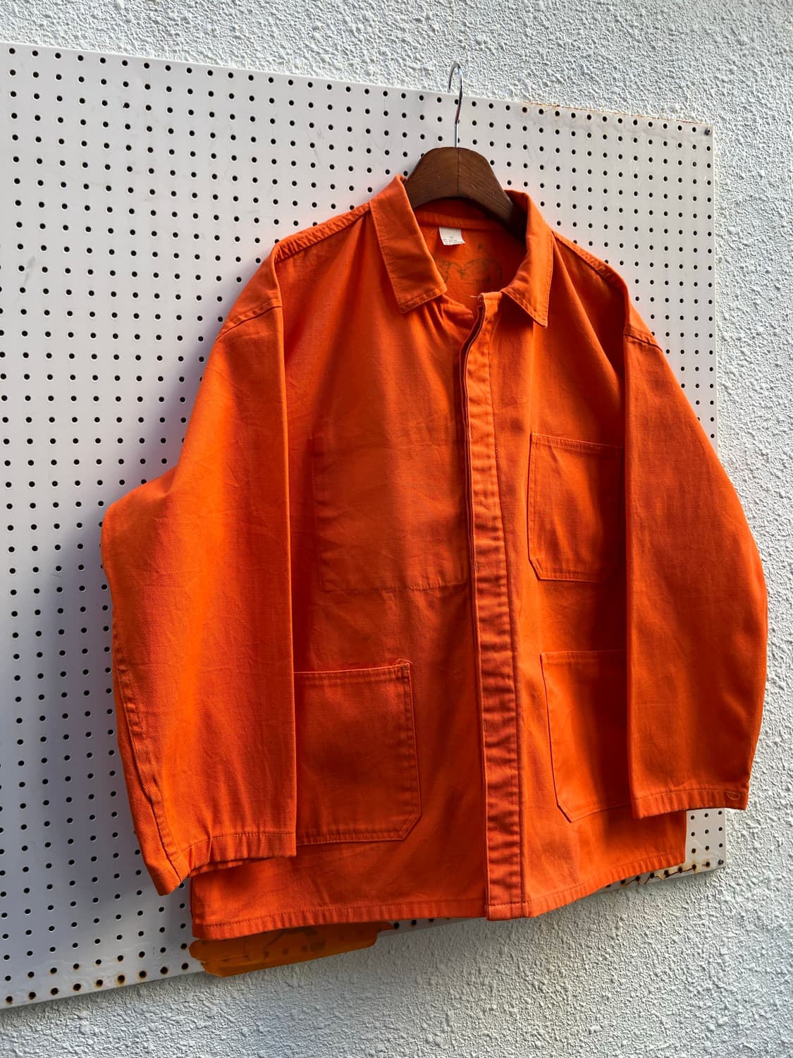 VINTAGE ORANGE FRENCH WORK 오렌지프렌치워크자켓 상품이미지3