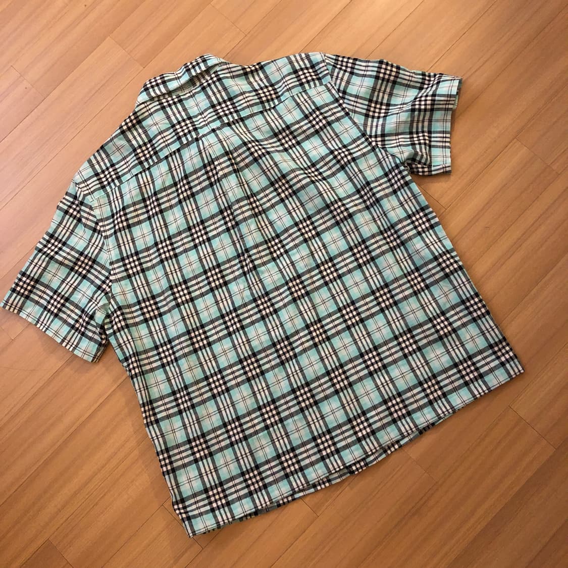 타미힐피거 반팔 체크 셔츠 상품이미지2