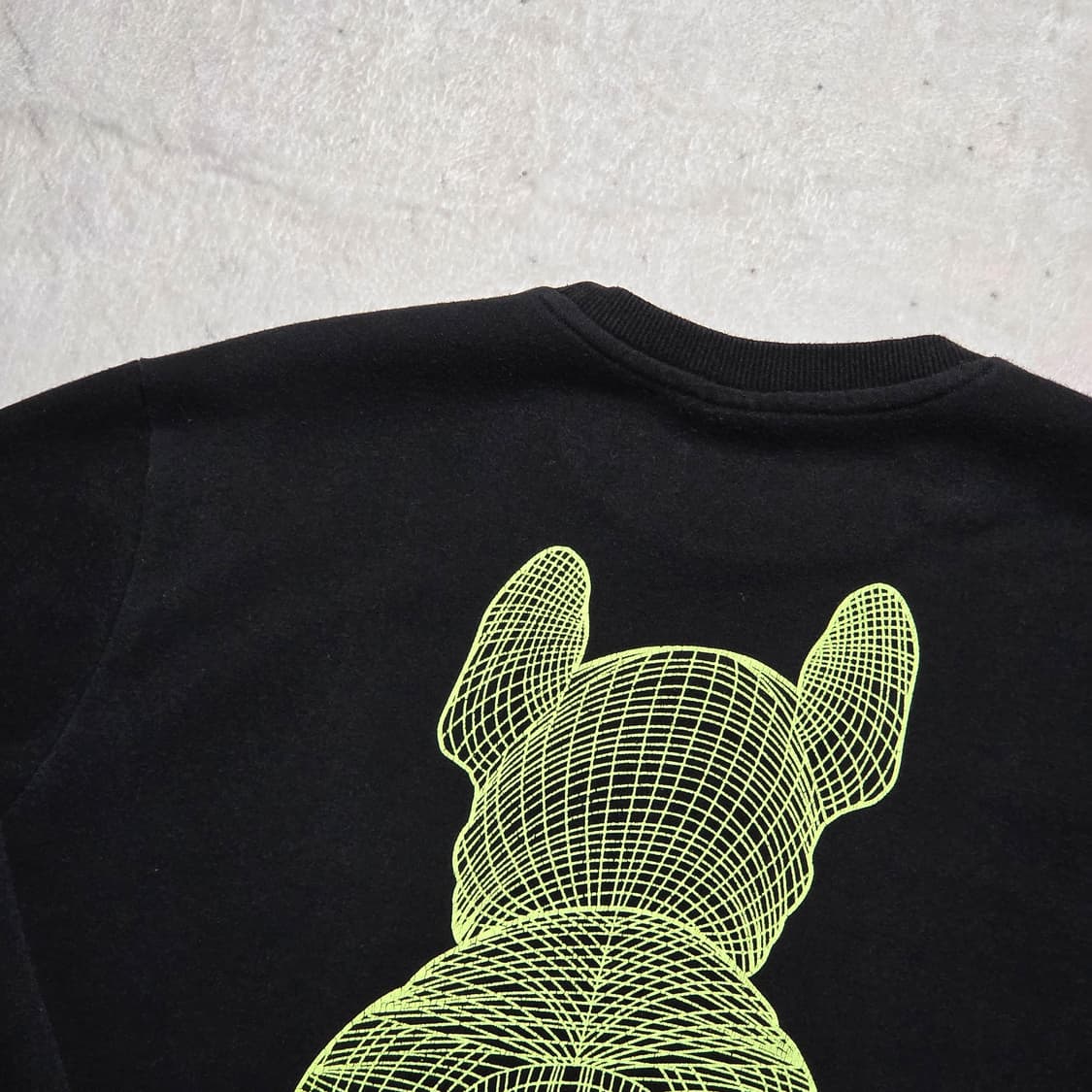 라이프워크 블랙 맨투맨 상품이미지5