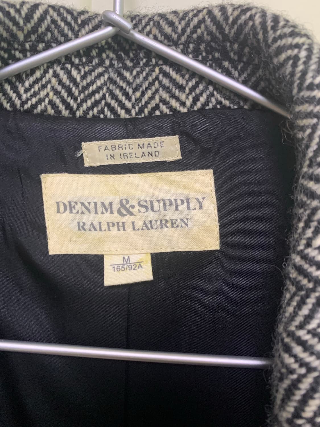 폴로 모직100헤링본코트  상품이미지5