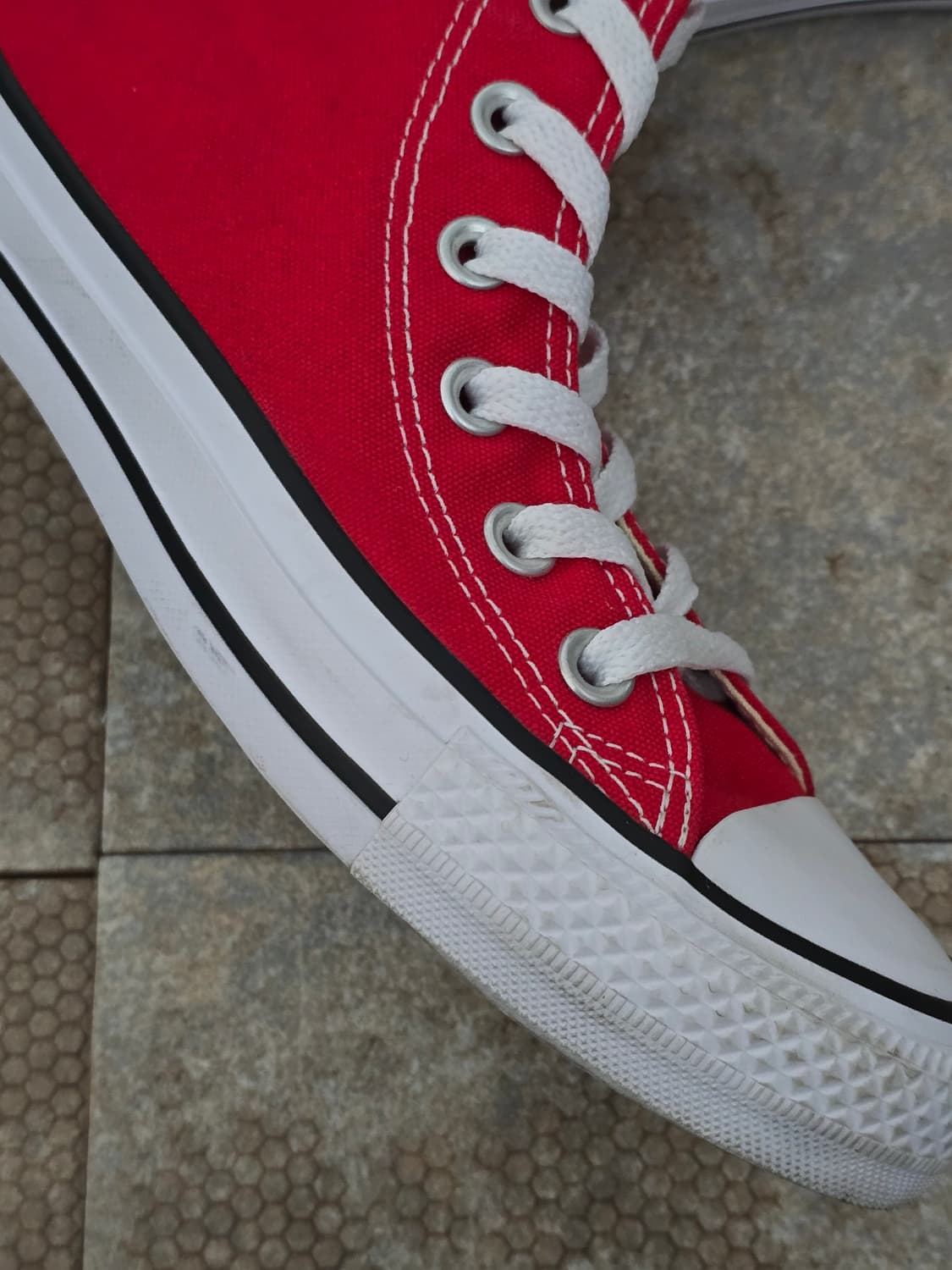 (220)컨버스 척테일러 올스타 하이 레드  상품이미지8