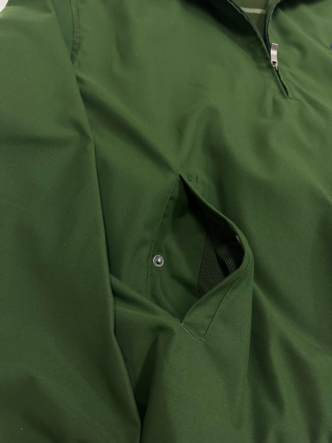 (M)폴로랄프로렌 폴리쉘 풀오버 하프집업 아노락 딥그린 상품이미지5