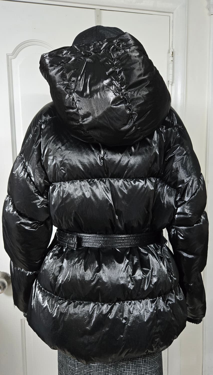 탑드레싱 유광 패딩 상품이미지5