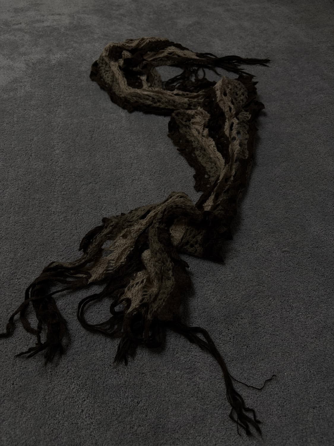 Vintage grunge punk mood scarf 상품이미지1