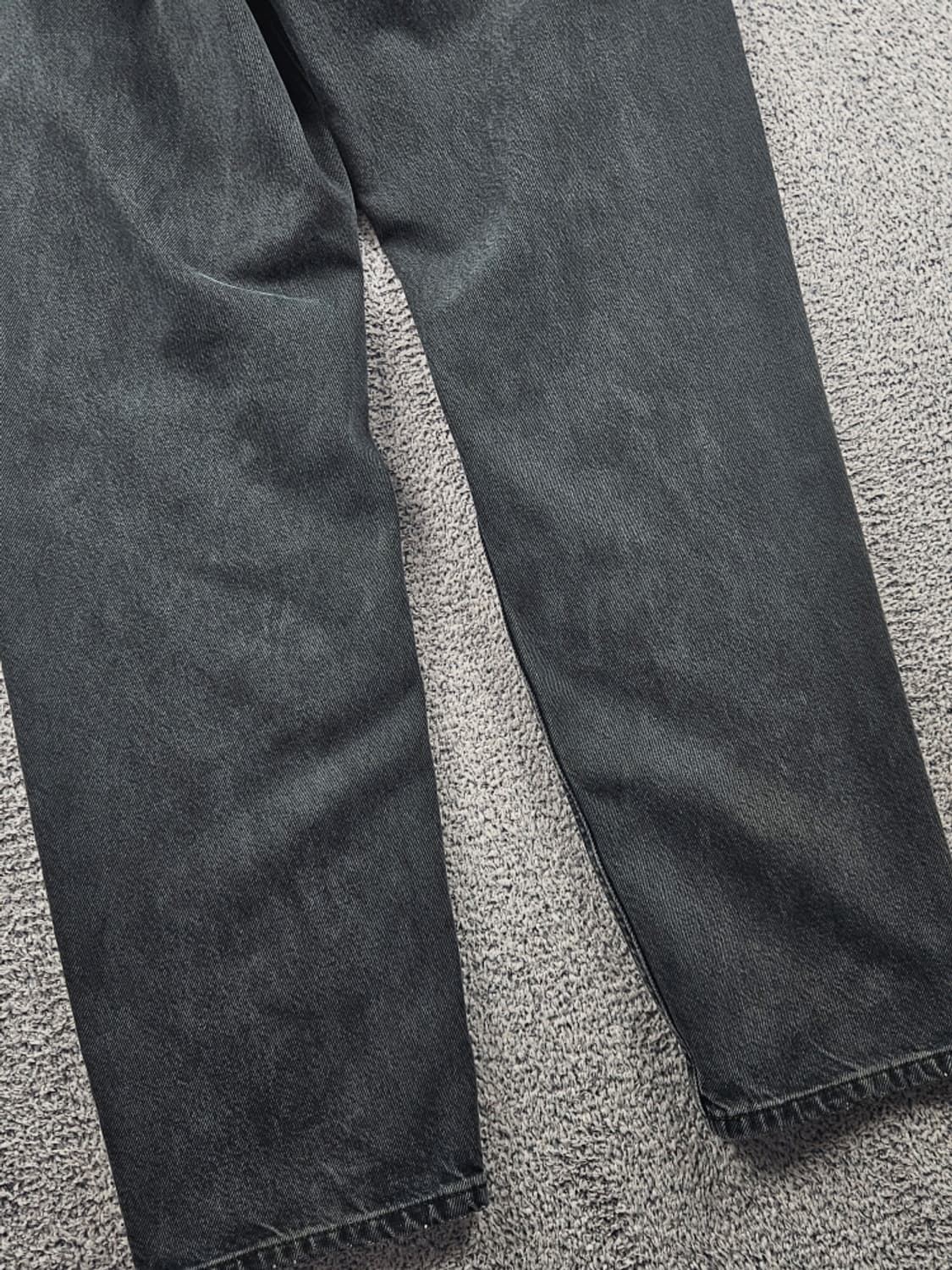 칼하트 블랙 다이드 데님 워크 팬츠 ( 34X32 ) / 10625 상품이미지10