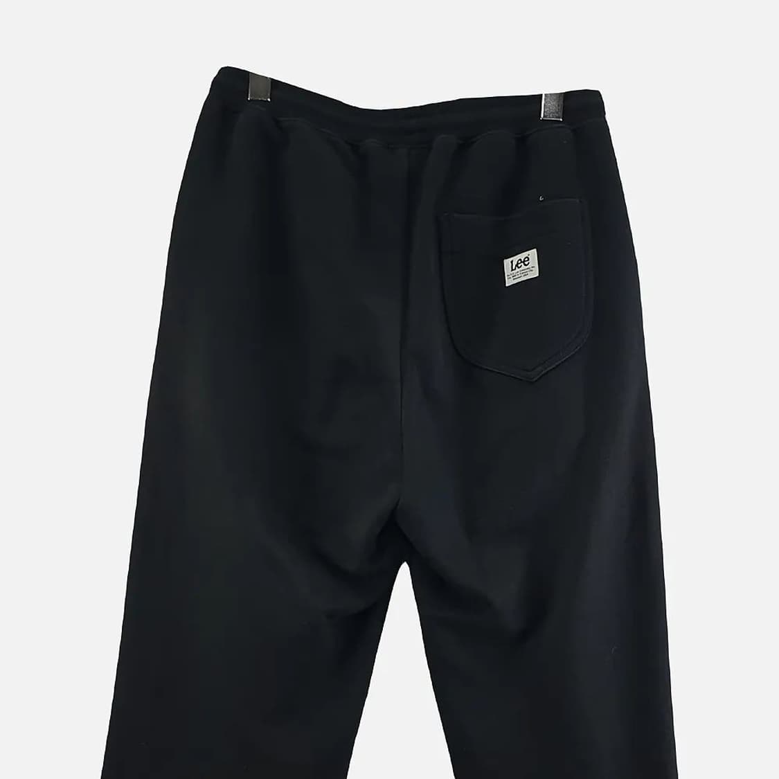 LEE 블랙 남자 트레이닝 바지 M N4397 상품이미지5