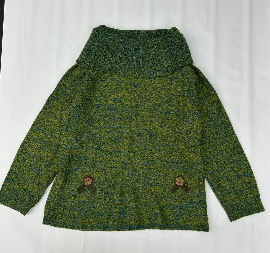 🍵하구미의 말차맛 코디세트🍵그런지 모리걸 일본빈티지 니트 롱스커트 상품이미지4