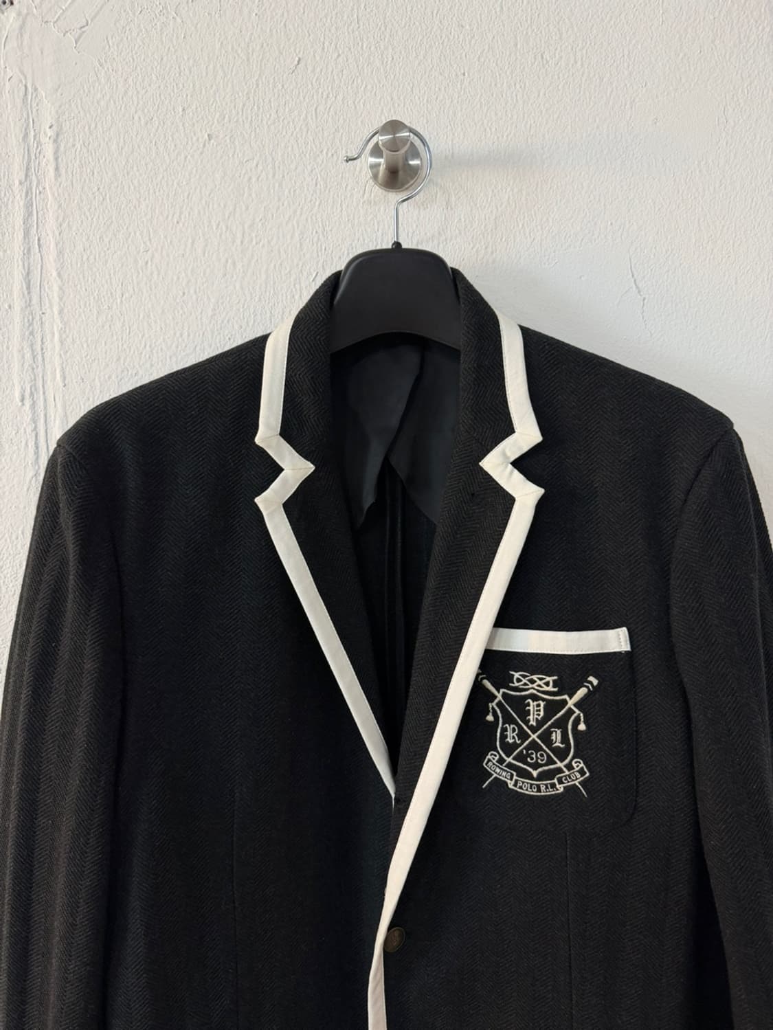 폴로 랄프로렌 와펜 헤링본 블레이져 자켓  상품이미지2