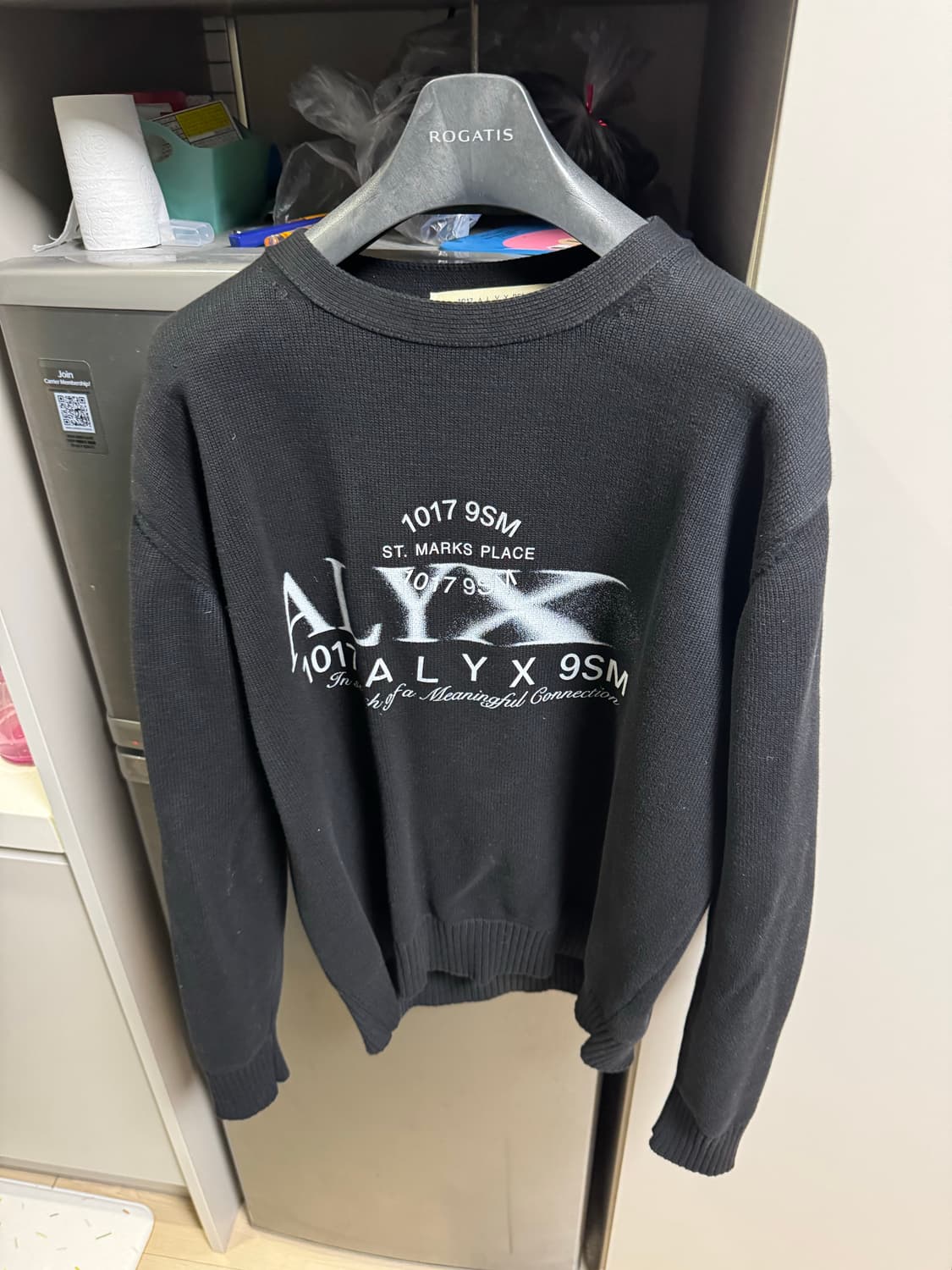 알릭스 로고 니트s 상품이미지2