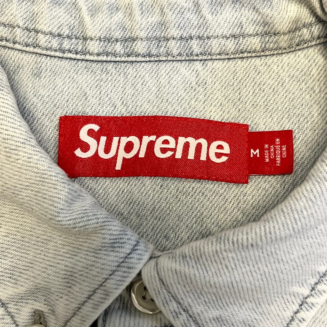 Supreme Small Box Denim Shirt 상품이미지5