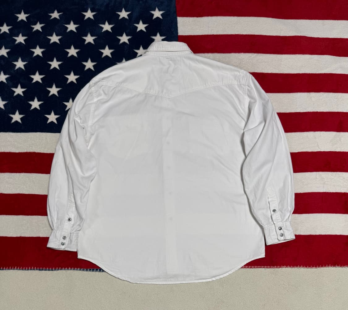 랭글러 웨스턴셔츠 빈티지 Wrangler Western Shirt[XL] 상품이미지10