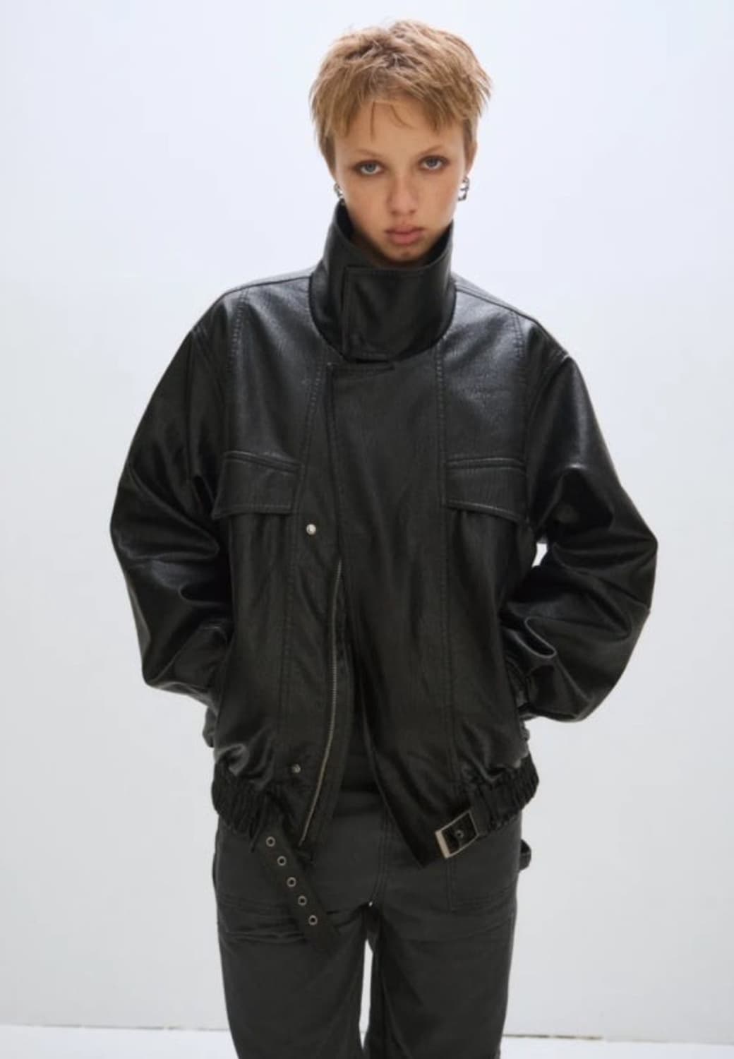 <구해요>플리즈 프로젝트 비건레더 플라이트 자켓 ""삽니다"" 상품이미지1