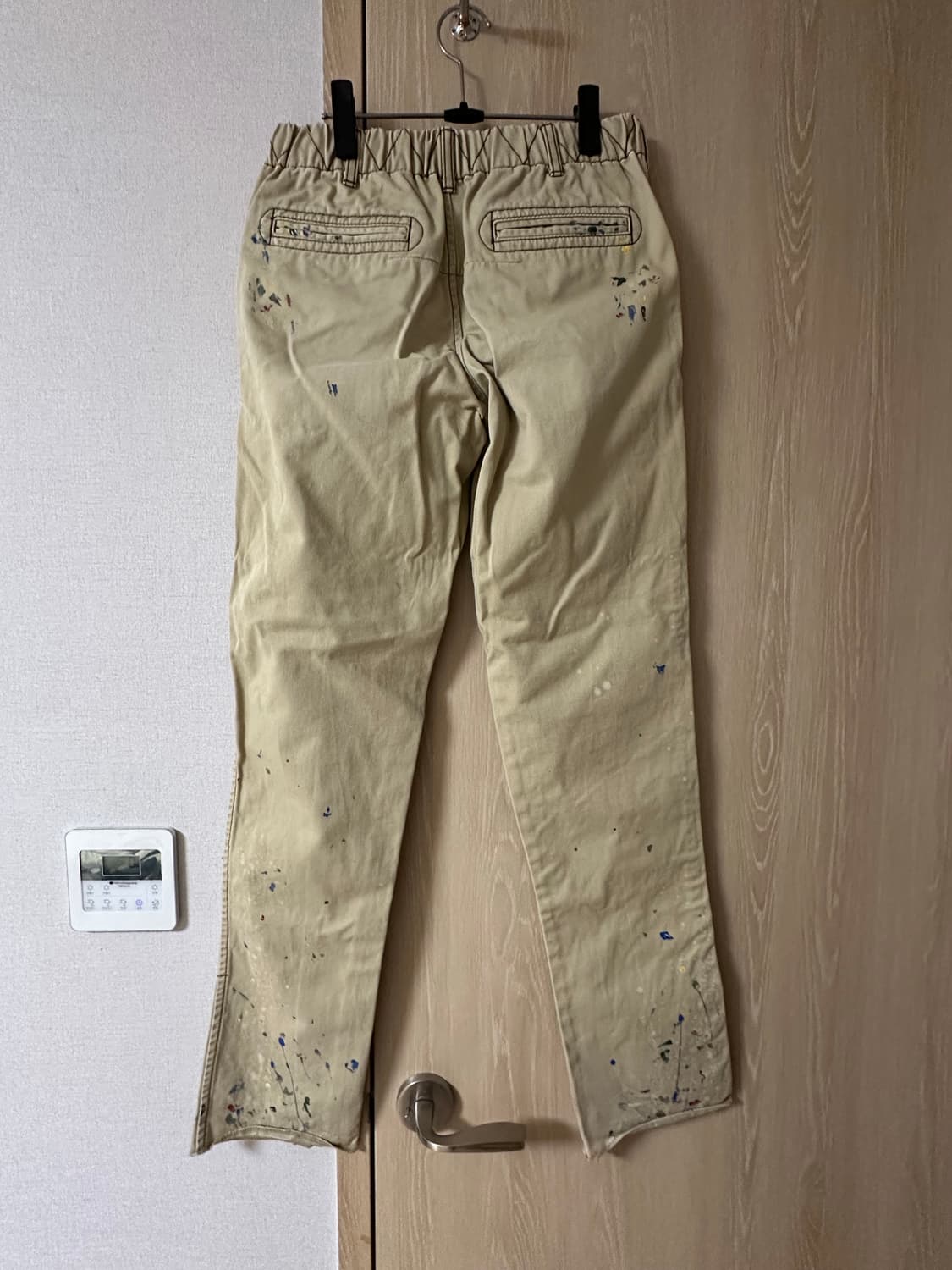 [4] 넘버나인 08AW 페인트 치노 팬츠 상품이미지2