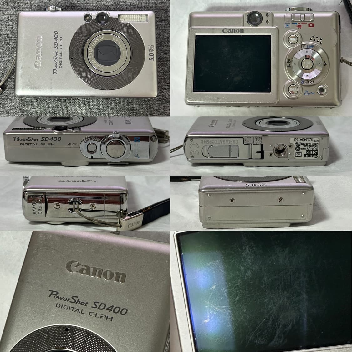 아이유디카🌼캐논 파워샷 SD400 (ixus 익서스50 / ixy55) 상품이미지9