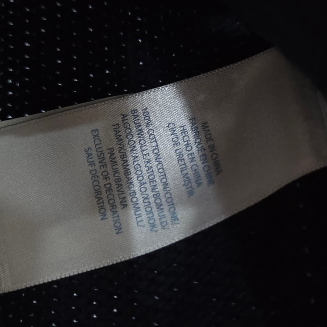 폴로랄프로렌 키즈 코튼 니트 가디건 네이비 18M  상품이미지4