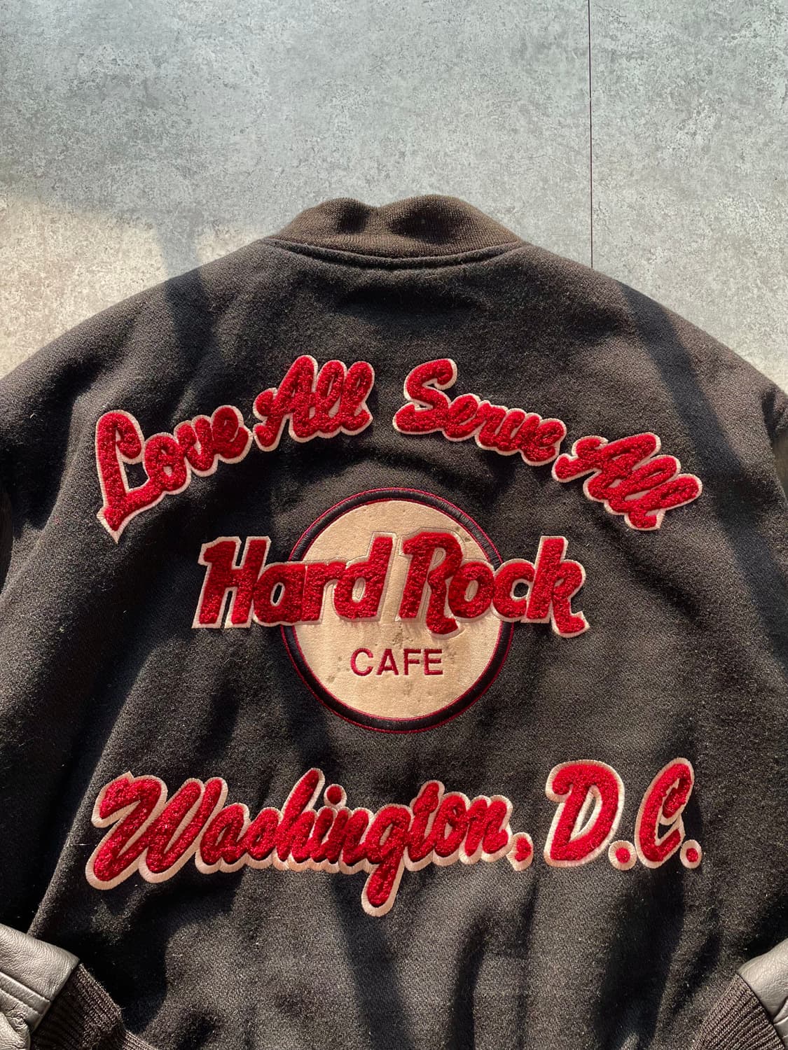 하드락카페 워싱턴DC 바시티자켓 상품이미지3