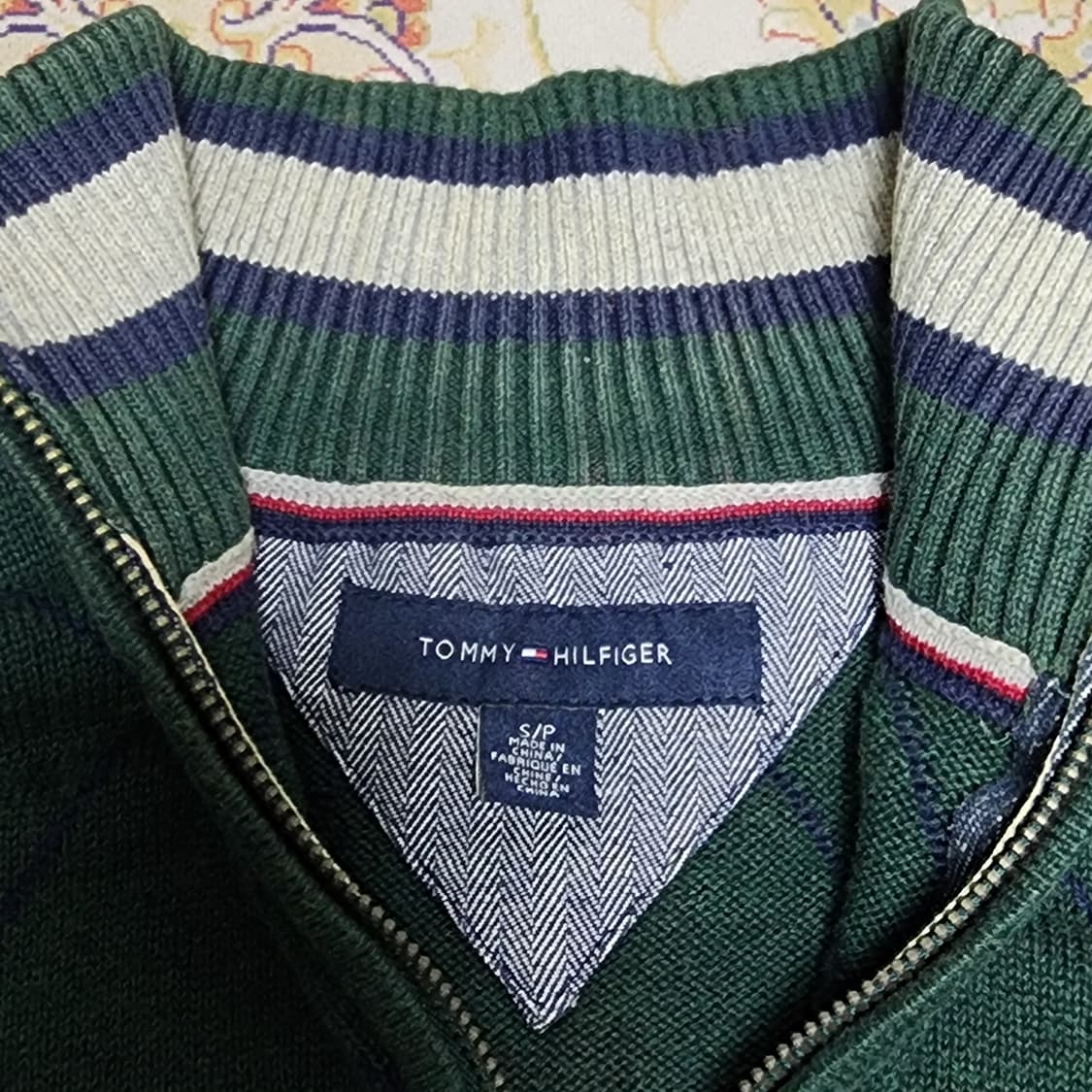 타미힐피거 코튼 반집업 니트
95 상품이미지2