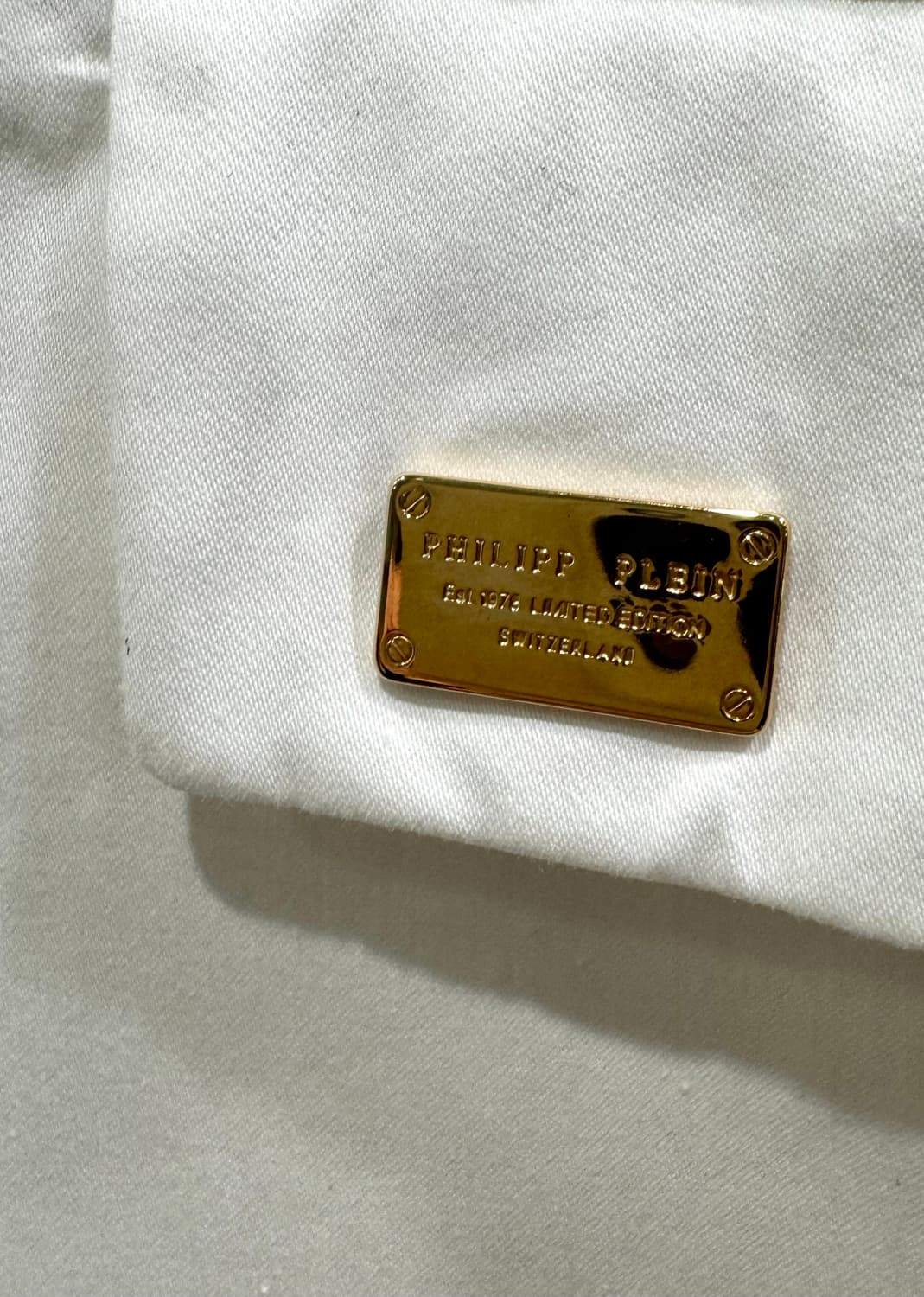 필립플레인 화이트 해골 자켓 M 정품 상품이미지3