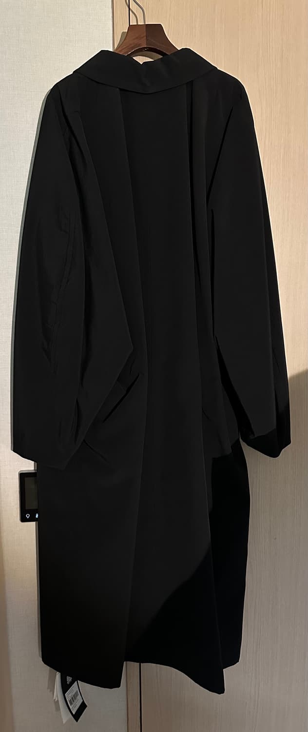 [새 상품/택o] STU 후크 돌먼 코트 블랙 + Name Tag (M) 상품이미지3