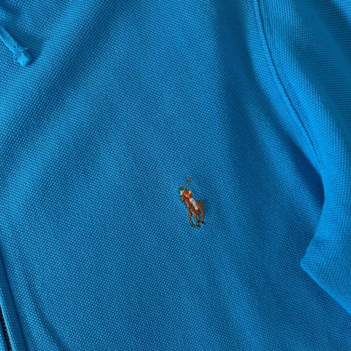 W 95 폴로랄프로렌 스카이블루 스몰포니 후드집업  상품이미지2