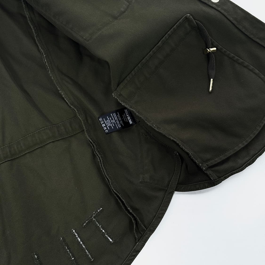 쟈딕앤볼테르 타투 와펜 야상 자켓 상품이미지8