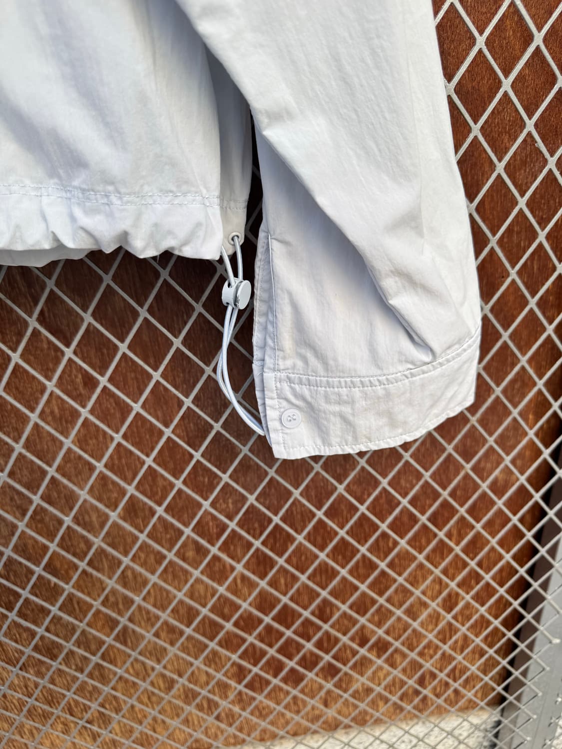 아뜰리에나인 스트링 파스텔블루 크롭 블루종 자켓 블라우스 F 상품이미지5