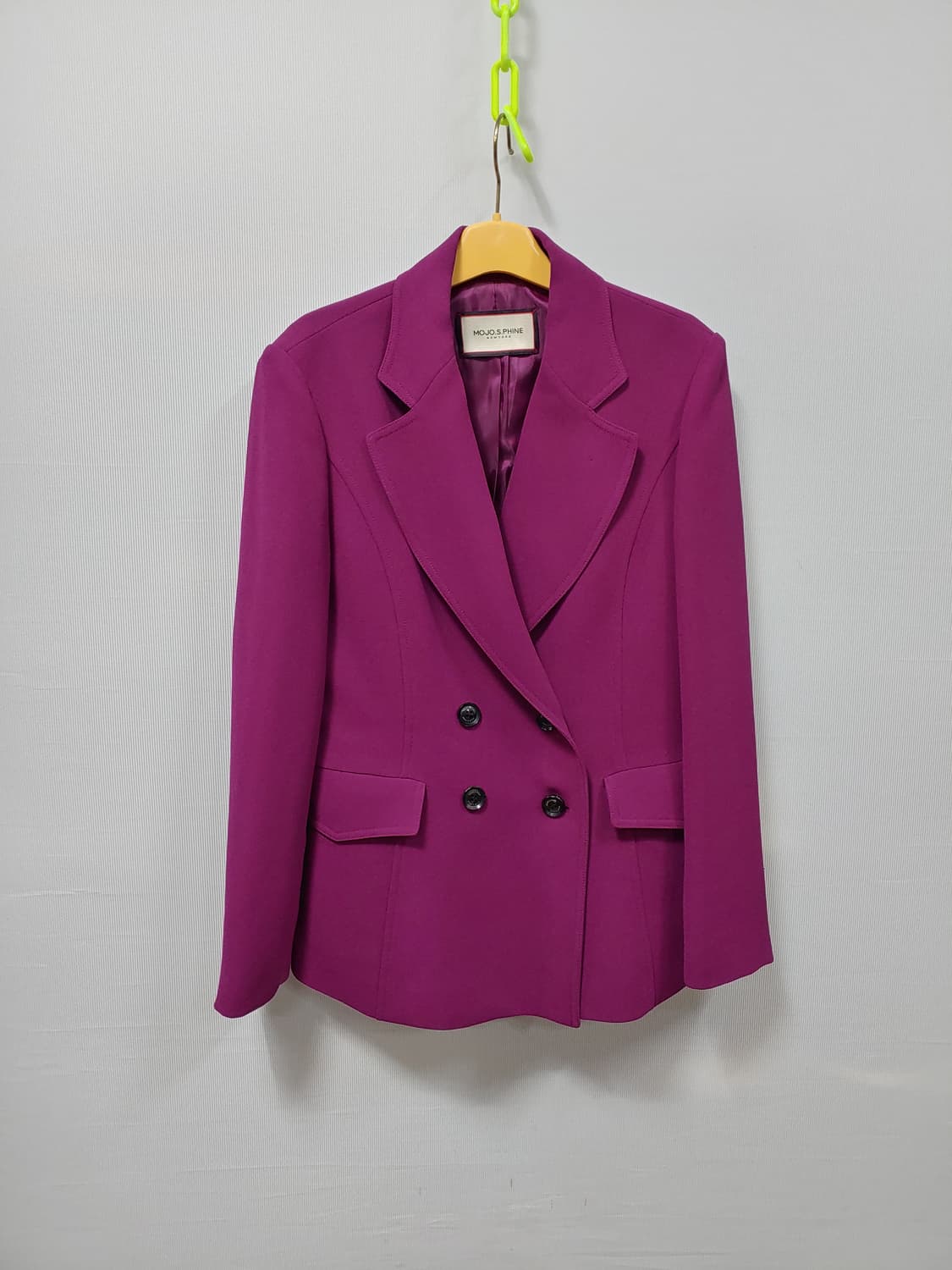 MOJO.S.PHINE 더블 버튼 자켓 여성55~66 상품이미지1
