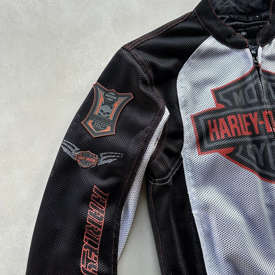 [M]할리데이비슨 모터사이클 메쉬 라이더 자켓 상품이미지4