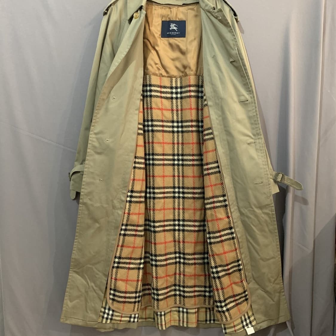 50 버버리런던 노바체크 내피 트렌치 코트 상품이미지4