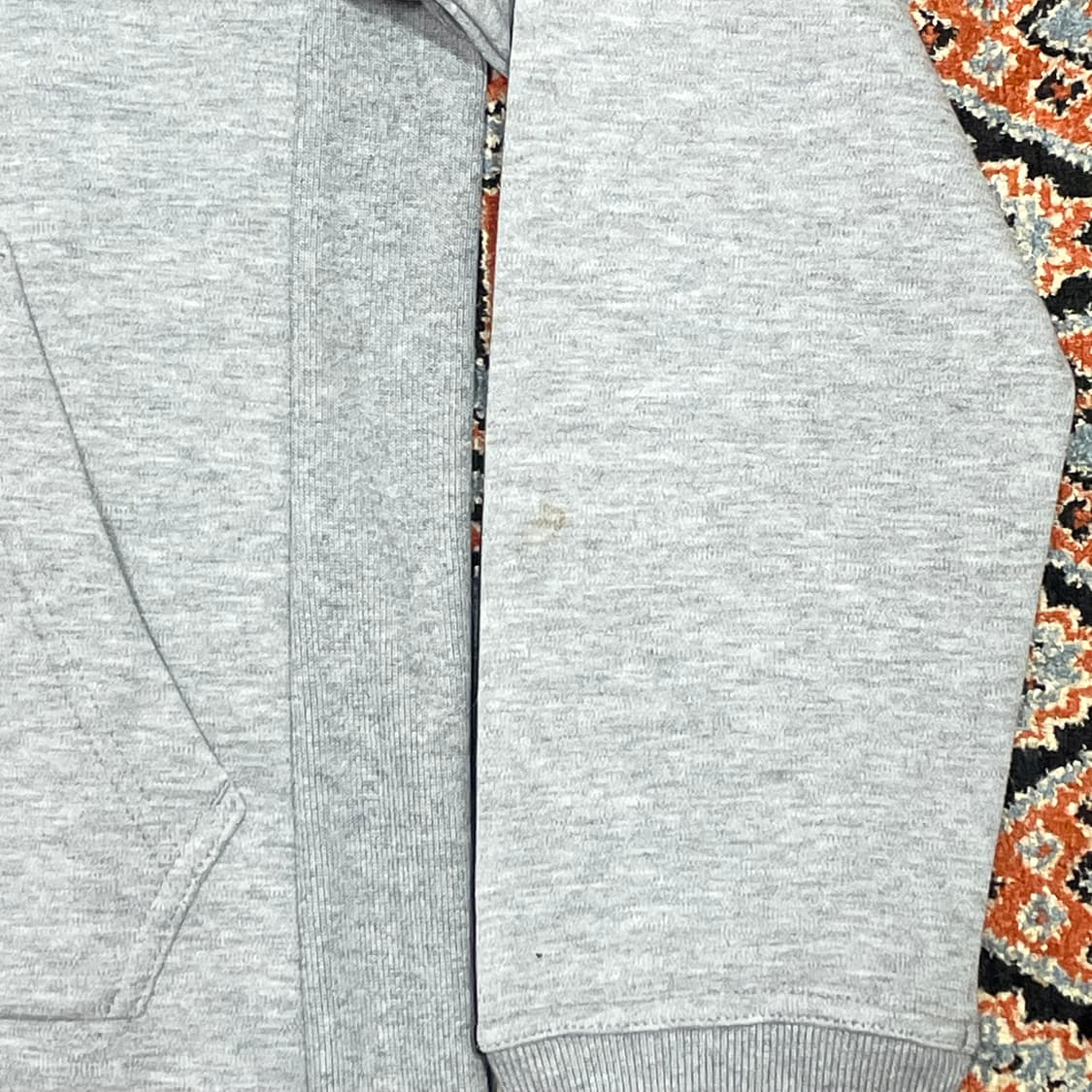 아디다스 오리지널 파이어버드 그레이 반집업 후드티셔츠 여성95 상품이미지3