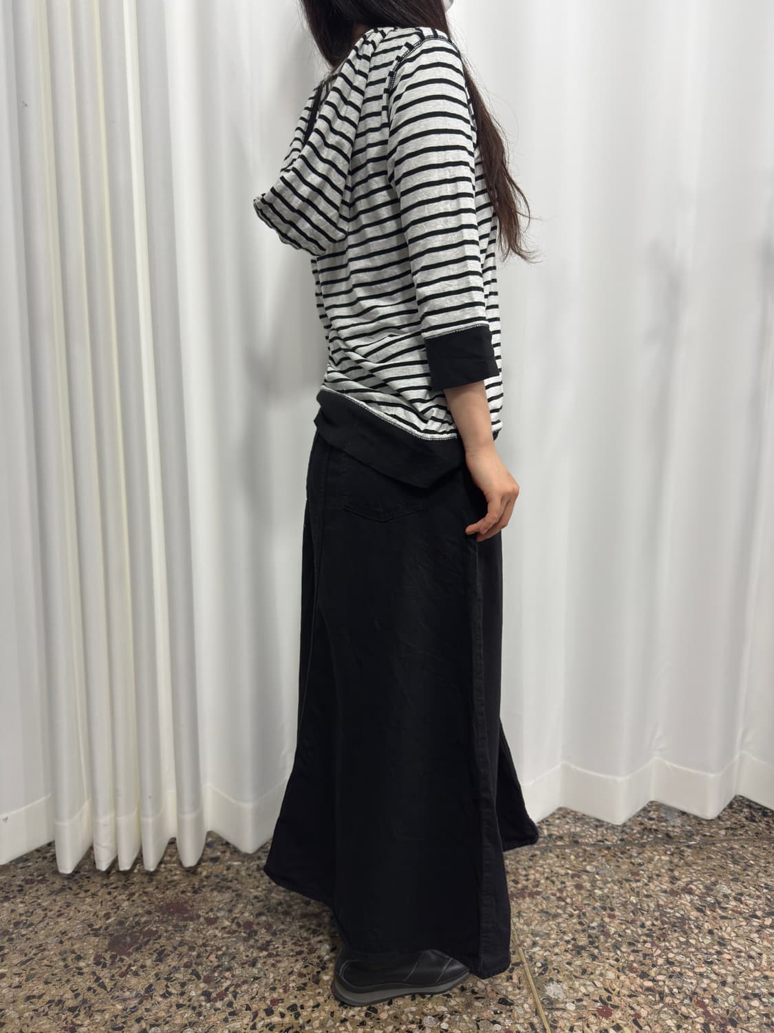 uniqlo stripe hoodie 상품이미지4