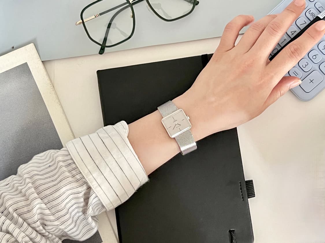 OMEGA 오메가 드빌 화이트골드 수동 시계 상품이미지10