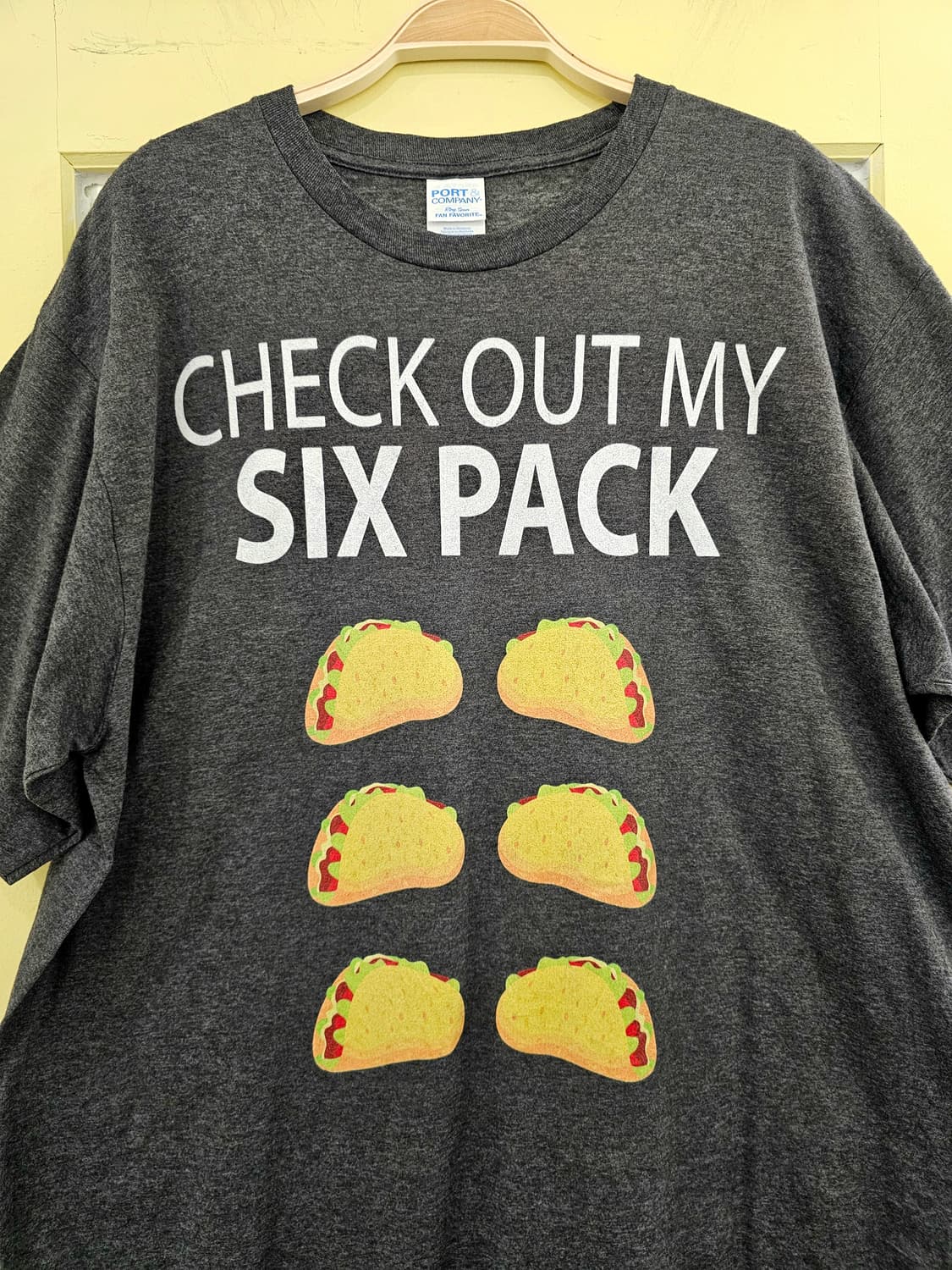 USA Check Out My Six Pack 그레이T 상품이미지2