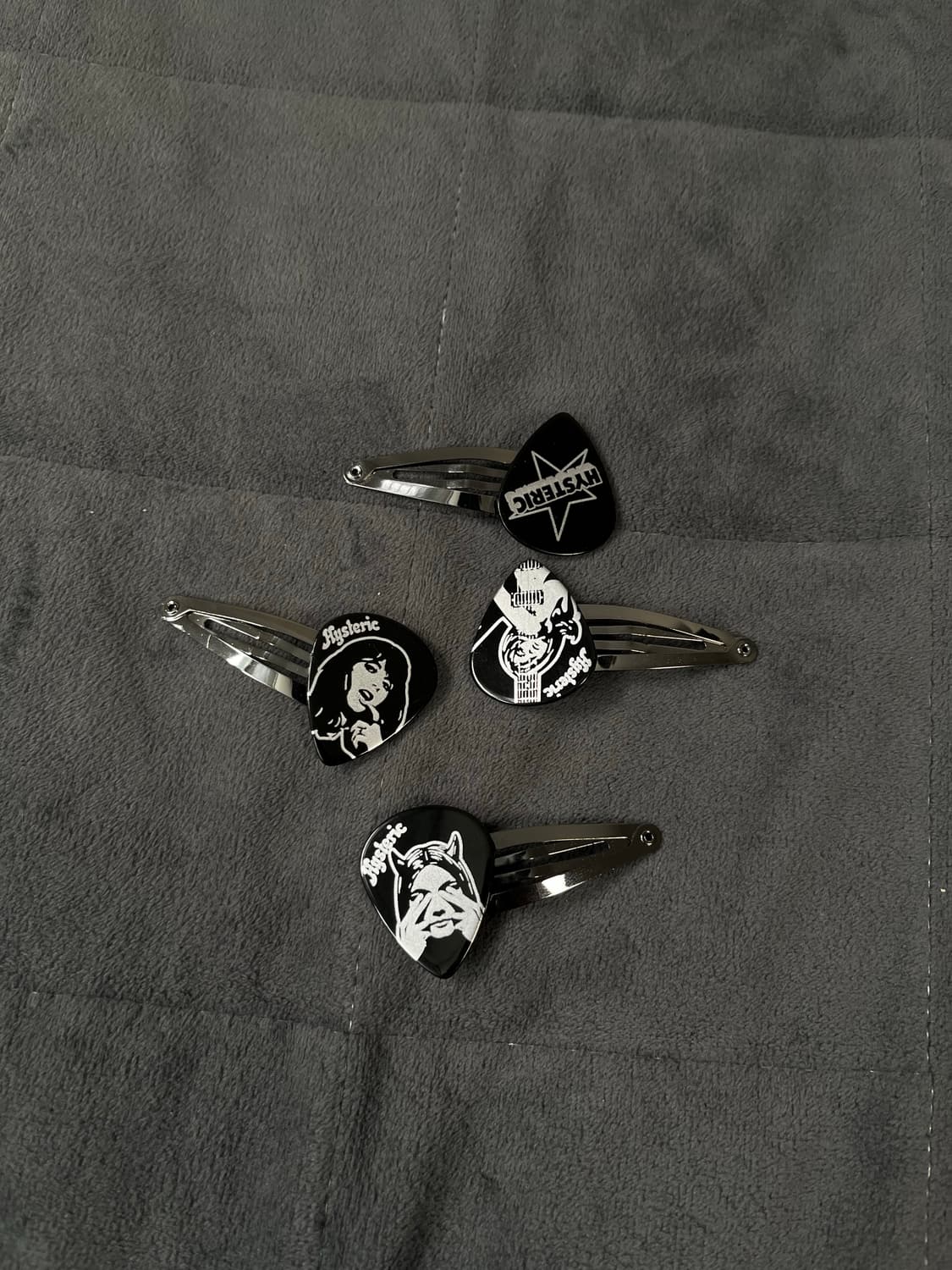 히스테릭 글래머 헤어핀 블랙 상품이미지1