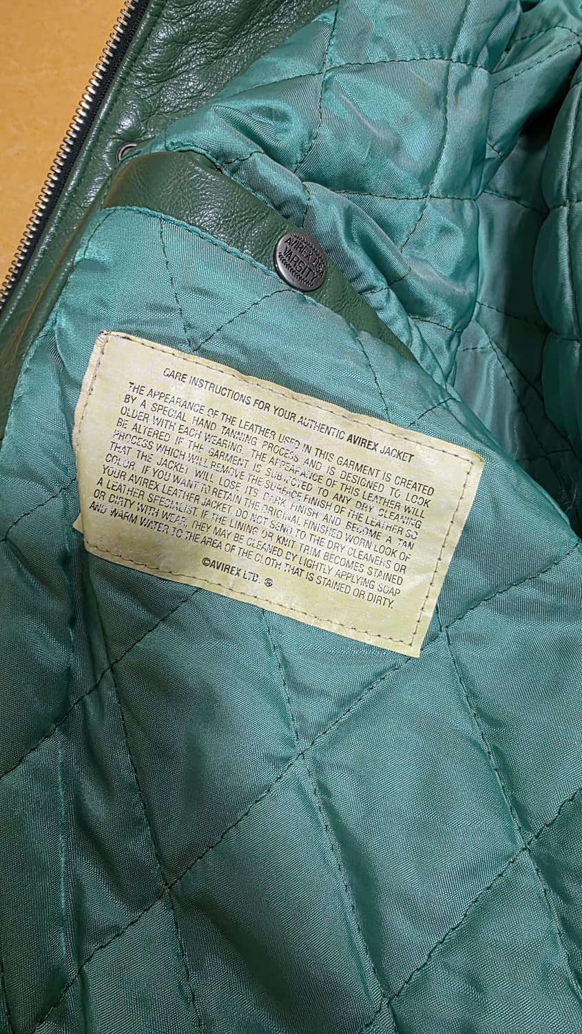 Avirex 아비렉스 가죽자켓 상품이미지6