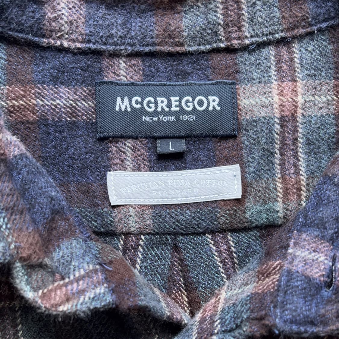 맥그리거 McGregor 프리미엄 플란넬 셔츠 상품이미지7