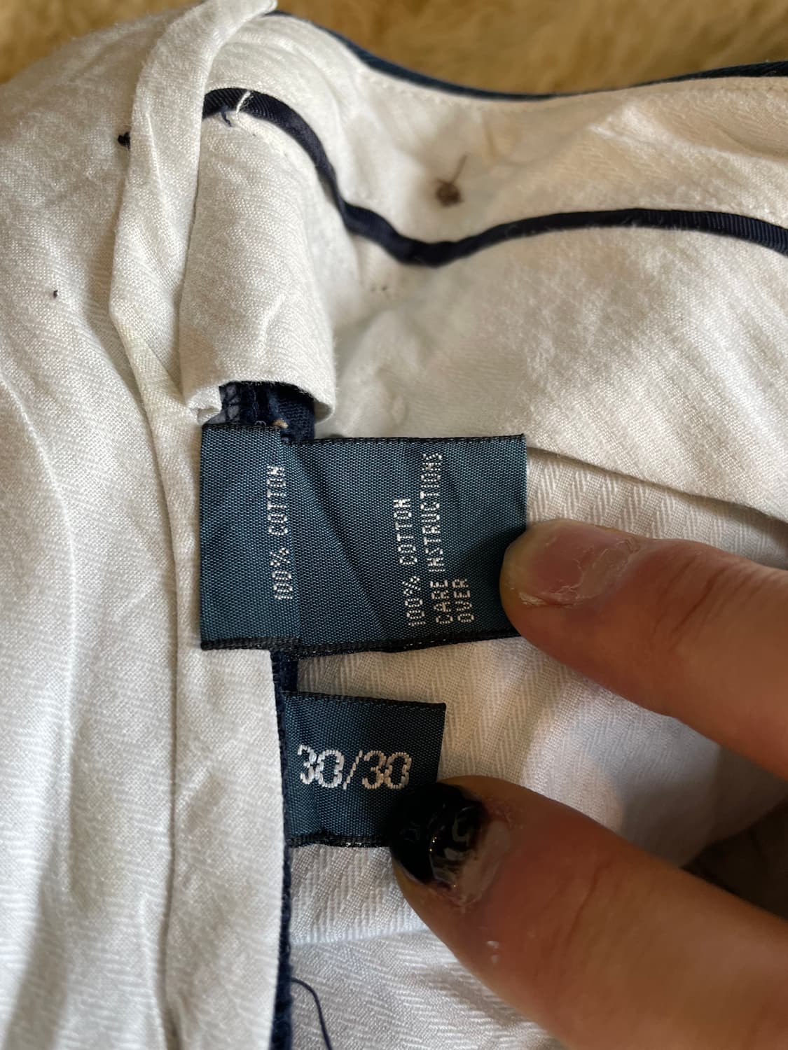 폴로 랄프로렌 네이비 팬츠바지 상품이미지2