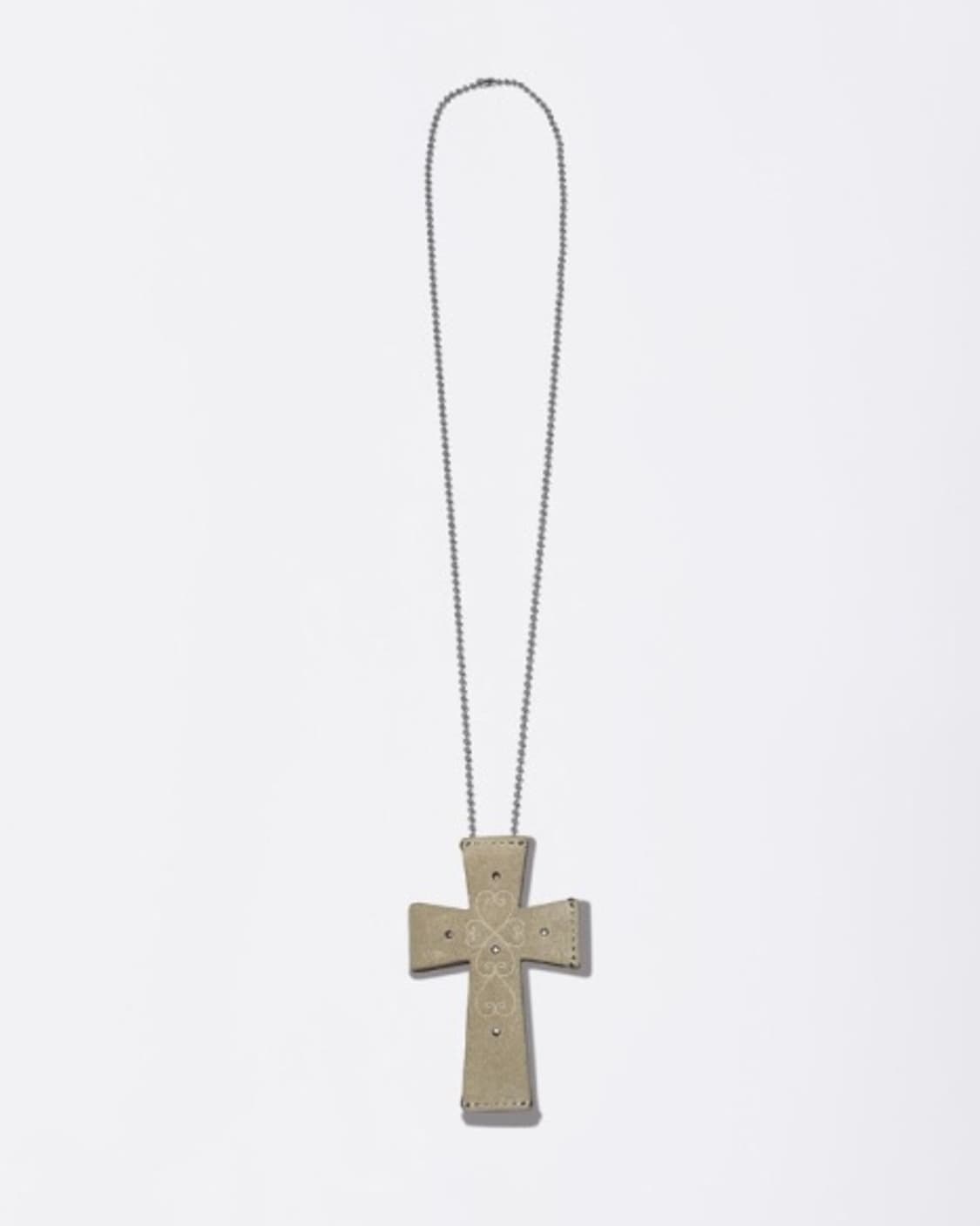 스컬프터 Cross Suede Strap Wallet Raw 상품이미지1