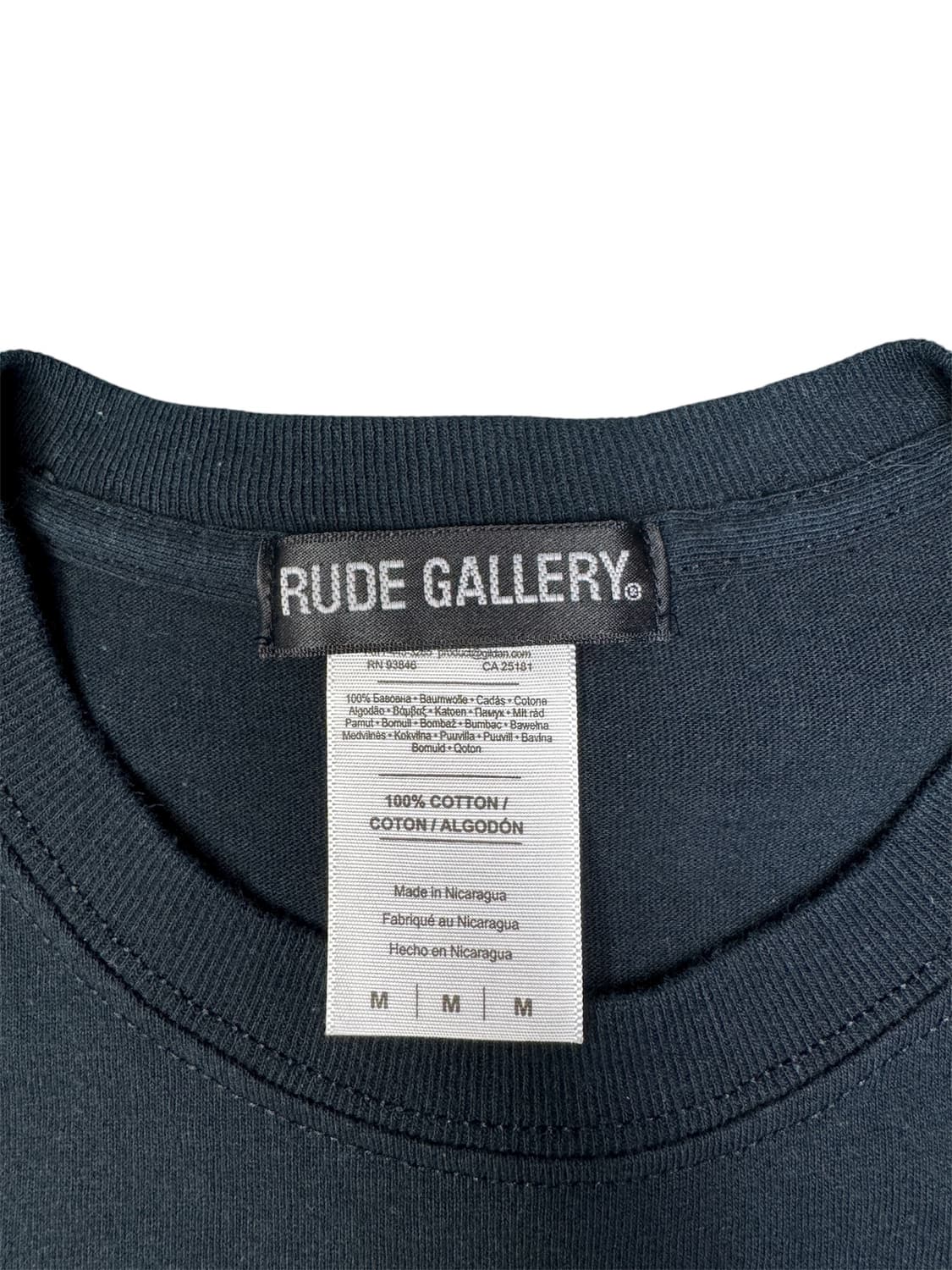 루드갤러리 RUDE GALLERY 아라바키 그래픽 티셔츠 M 상품이미지3