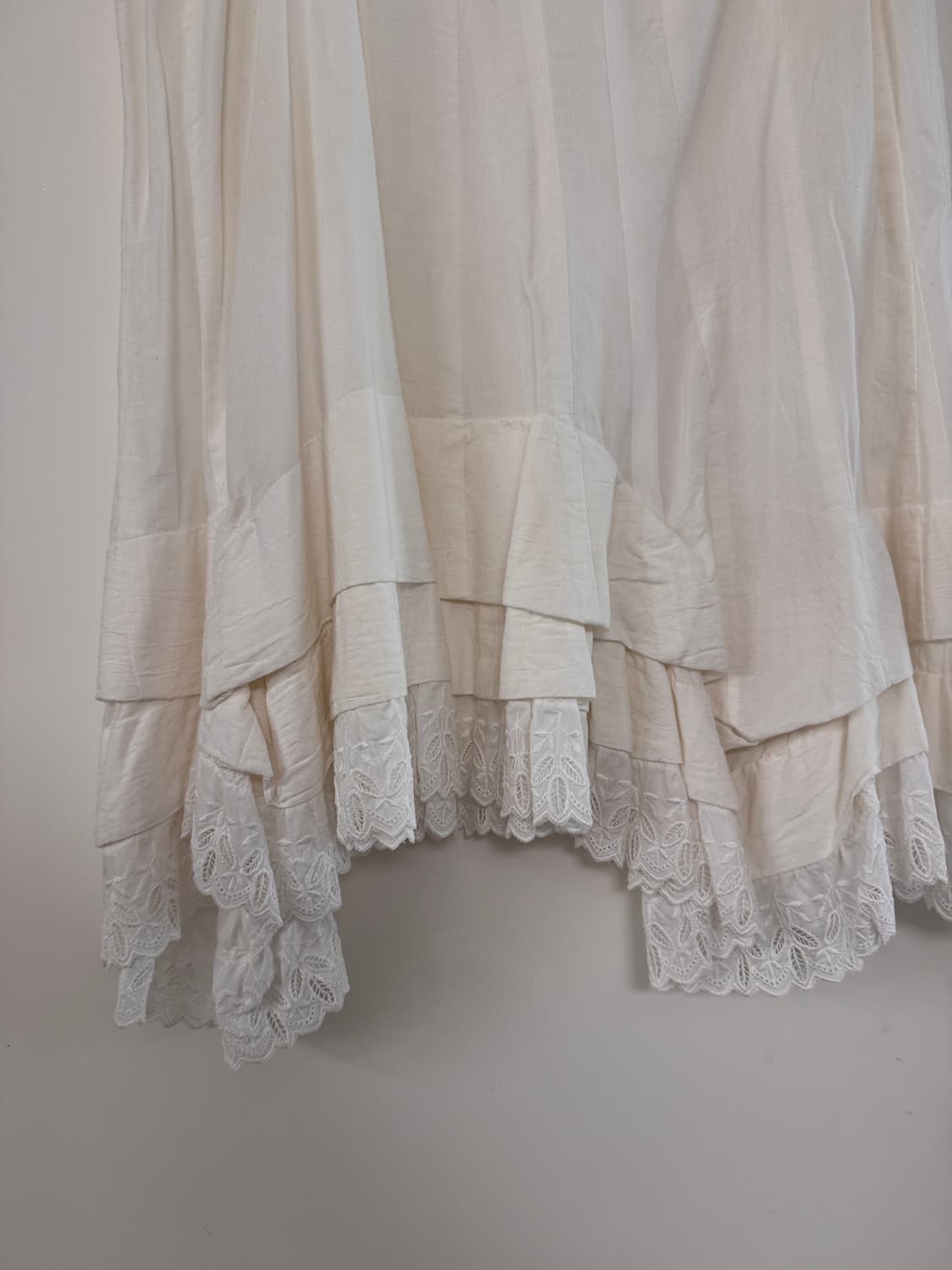 Tricot comme des garcons 화이트 레이스 스커트 m 상품이미지2
