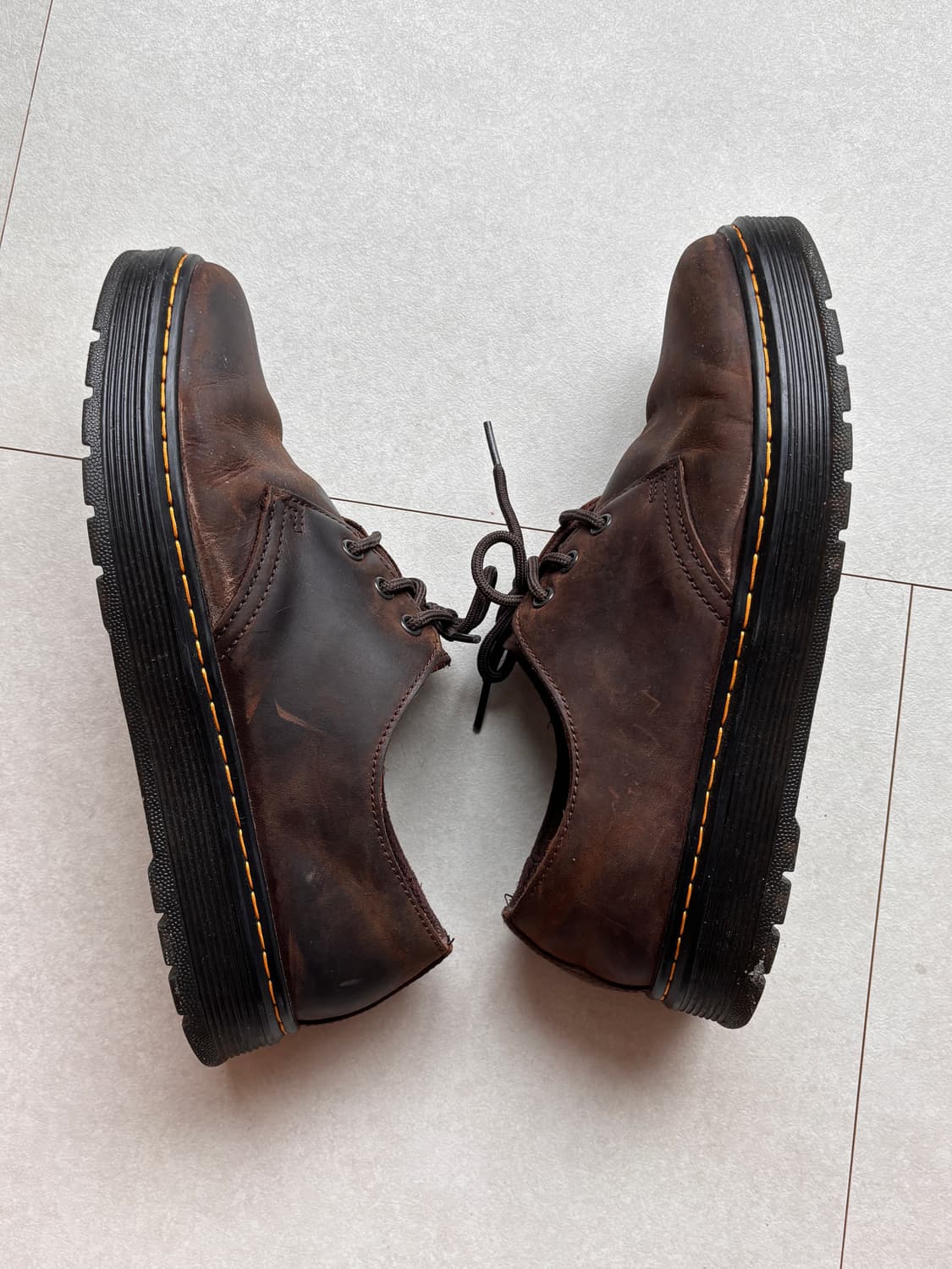 Dr. Martens 브루클라인 브라운 레더 280 상품이미지5